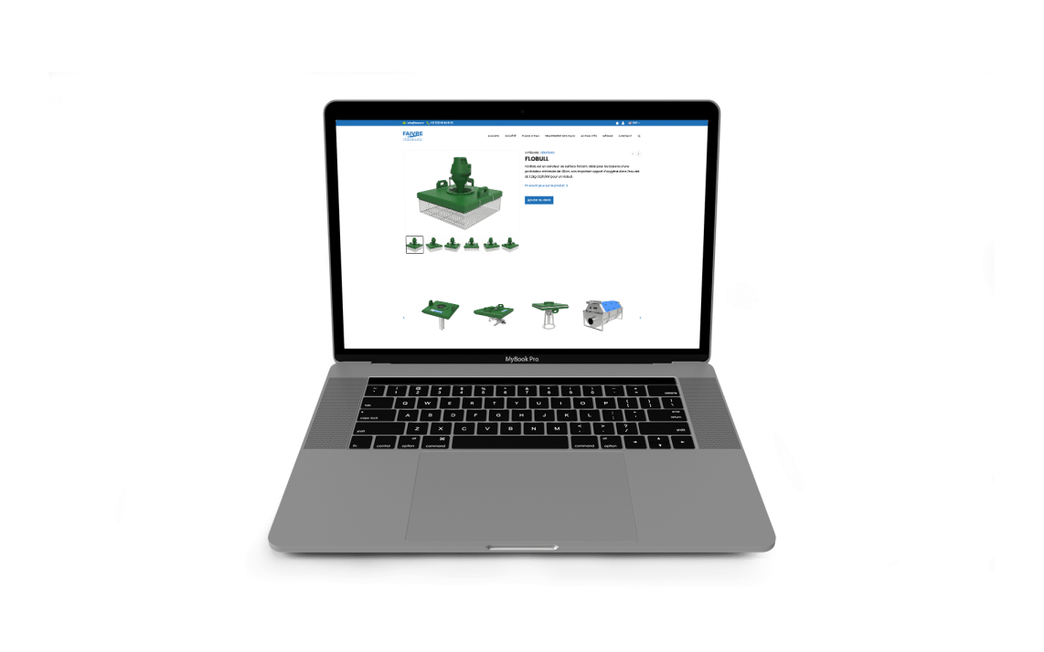 Catalogue en ligne des aérateurs de surface Faivre